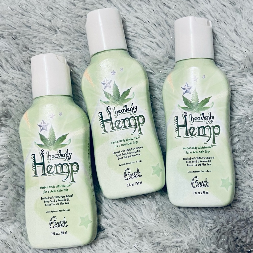 Heavenly Hemp Herbal Body Moisturizer Minis ~ Set of 3